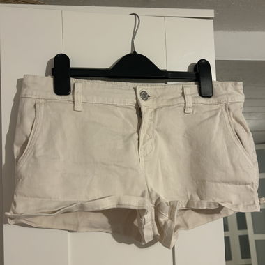 Shorts blanc/beige