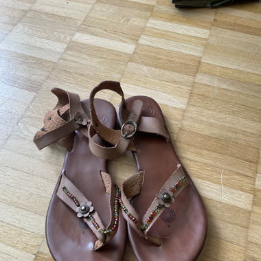 Leather Summer Sandals 