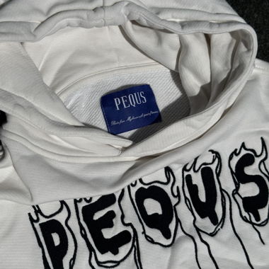 Felpa PEQUS bianca
