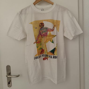 Elton John Concert Shirt Goodbye Yellow Brick Road