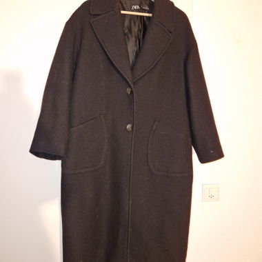 Long black coat