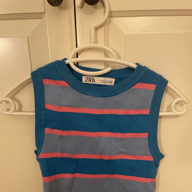 cute croptop from zara
