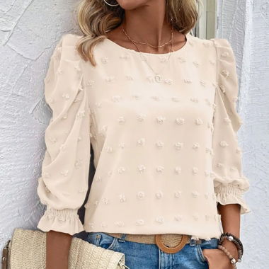 Bluse (creme)