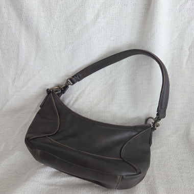 Borsa Baguette marrone scuro