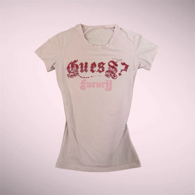 Vintage Guess Top T-Shirt Tee y2k mit Nieten