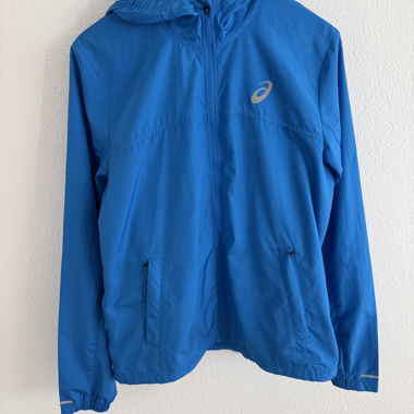 Veste de course ASICS bleue