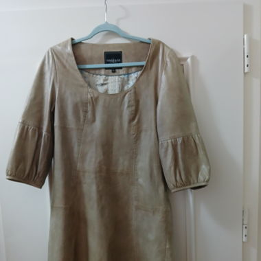 Leder Kleid