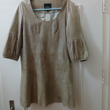 Leder Kleid