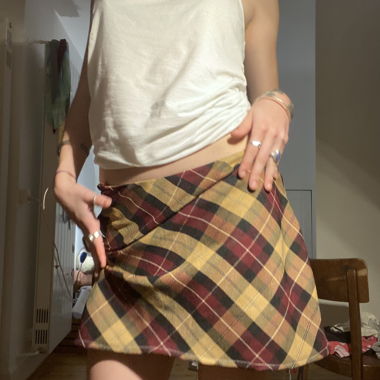 Plaid Skirt