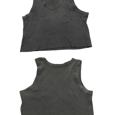 Crop top noir