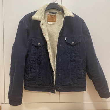 LEVIS jacke cord dunkelblau M