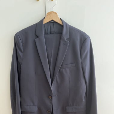 Mango black man suit 