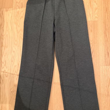 Dunkelgraue Wide-Leg-Hose von H&M Grösse M