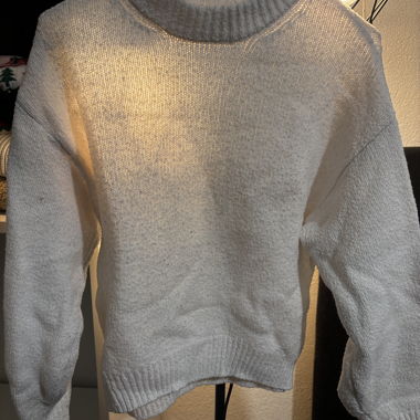 CLOCKHOUSE knit sweater off-white XS
