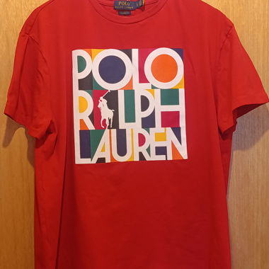 T-shirt Polo Ralph Lauren rosso