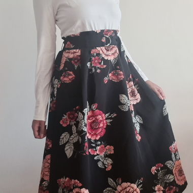 Floral skirt