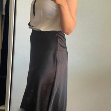 Jupe en satin Ralph Lauren