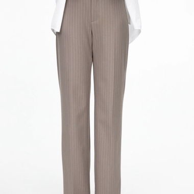 Pantaloni in tessuto Pull&Bear loose wide fit beige scuro S