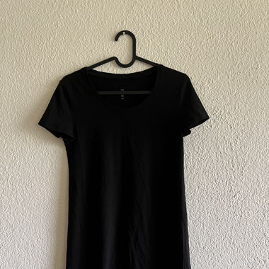 Basic Sommerkleid Schwarz