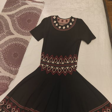 Robe patineuse cintrée 
