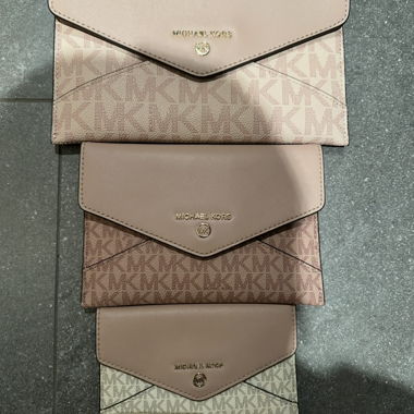 3x Clutch Michael Kors