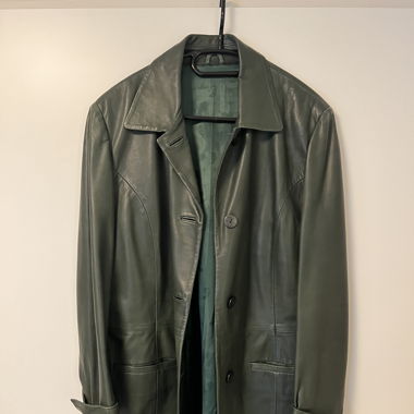 Vintage leather coat