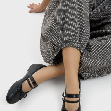 Chaussures Mary Jane noires