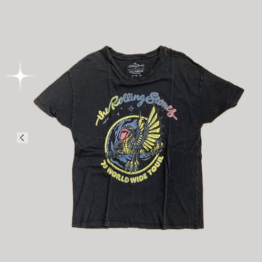 pull&bear band tshirt