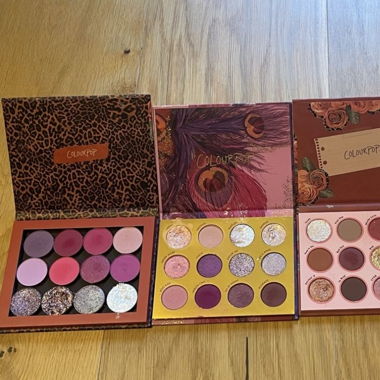 Colourpop Eyeshadow Palette Set, USED
