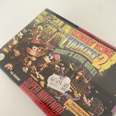 Donkey Kong Country 2 SNES OVP