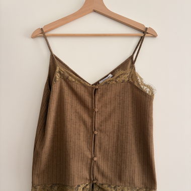 Top in pizzo ZARA
