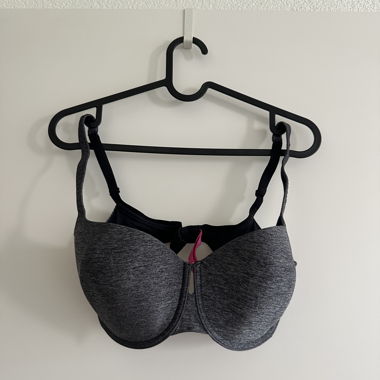 Reggiseno da donna grigio-nero 75DD