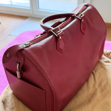 Speedy rouge Louis Vuitton (33)