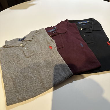 3 polos Ralph Lauren