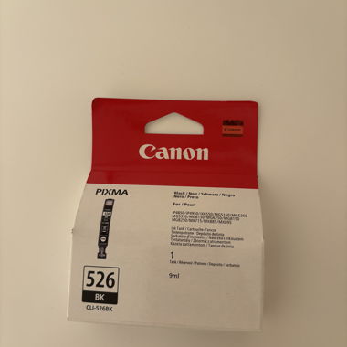 Cartouche d'encre Canon 526BK (noir, neuve)