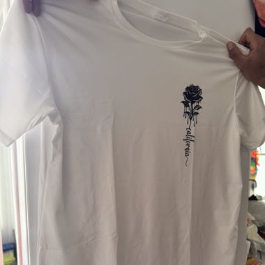 Cool T-Shirt with Rose
