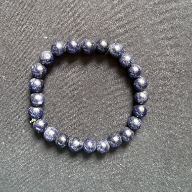 Bracciale di perline blu