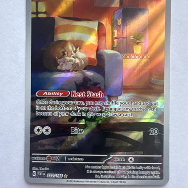 Carta Pokémon Skwovet Holo