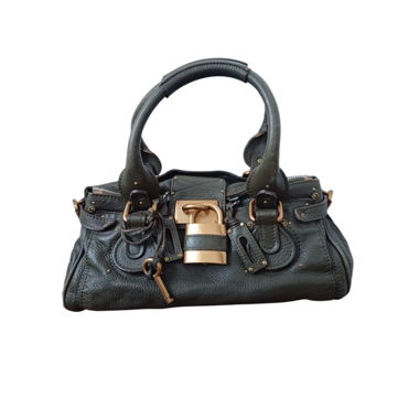 Chloe Paddington vintage grey khaki bag