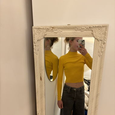 Yellow Turtleneck