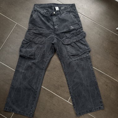 Pantaloni cargo neri Peso Gr. 32
