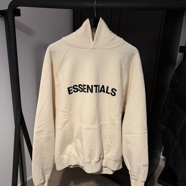 Fear of god Essentials Hoodie Cream 