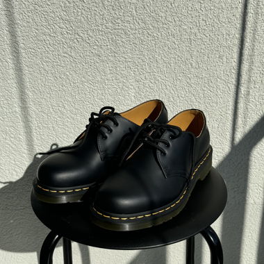 dr. martens 1461 loafers in schwarz 