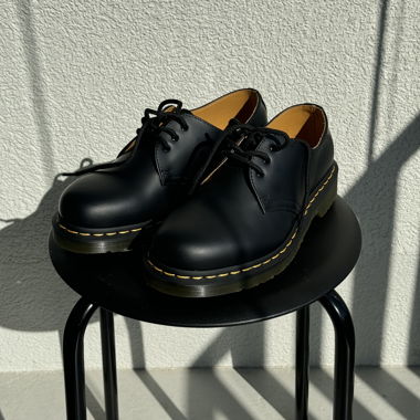 dr. martens 1461 loafers in schwarz 