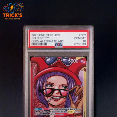 One Piece JPN Belo Betty OP05-002 PSA 10