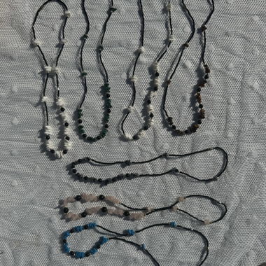 Ensemble de colliers de perles
