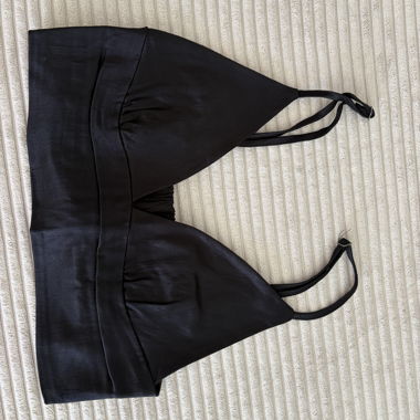 Zara Black Bralette Top
