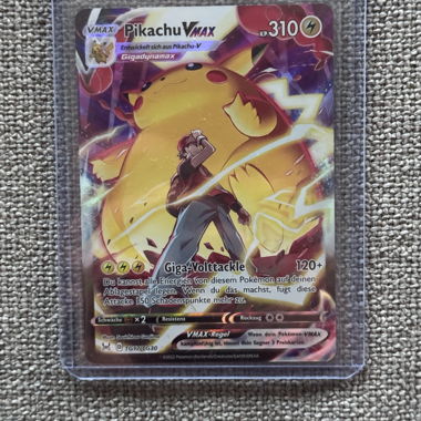 Carta Pikatchu Vmax Pokémon!