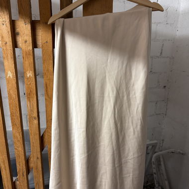 Gonna in tessuto beige