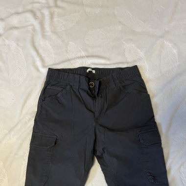 grey cargo shorts